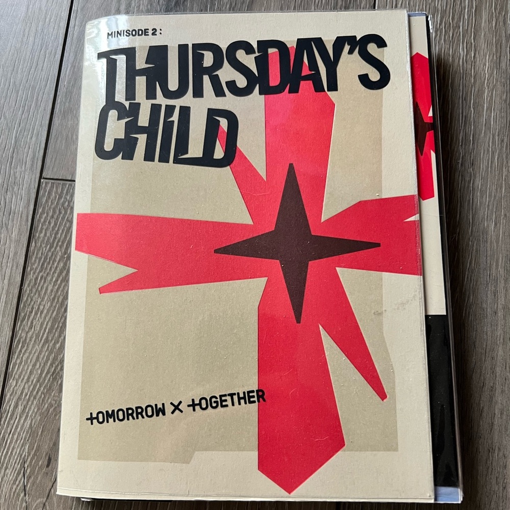 Tomorrow x together.  Mini album. Thursdays child.